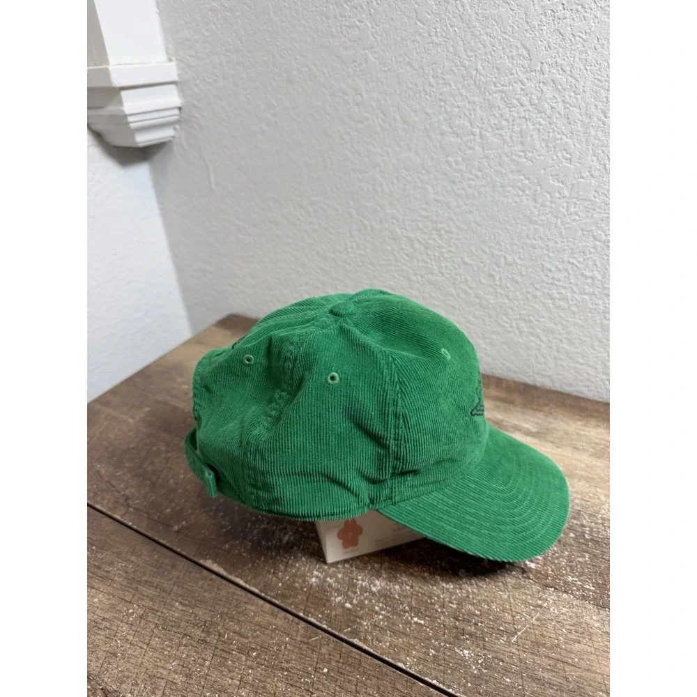 Air Jordan Wings Hat‎ Men Green Corduroy Jumpman Strap Back Cap